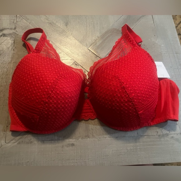 Auden Other - Auden 46DD Red Lace Bra